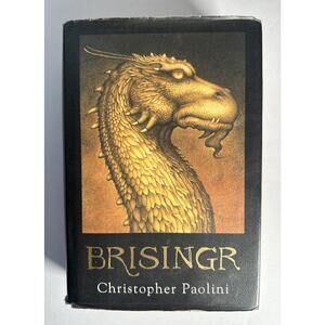 Brisingr 2008 Christopher Paolini FIRST EDITION Hardcover With Dust Jacket